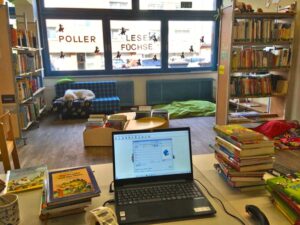Digitalisierung der Schulbücherei an der GGS Poller Hauptstraße.